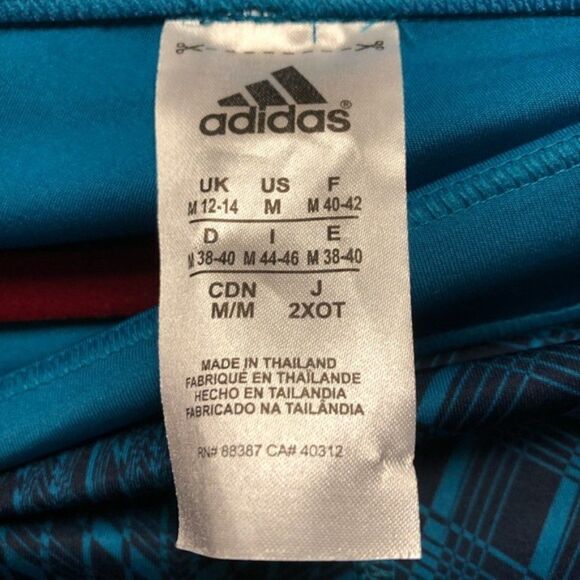 Adidas Cropped Workout Pants - Picture 5 of 5